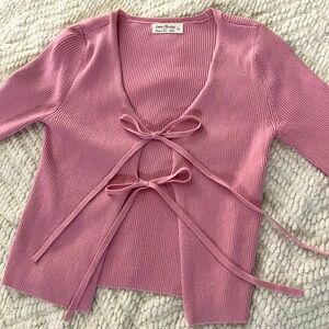 Coquette cardigan